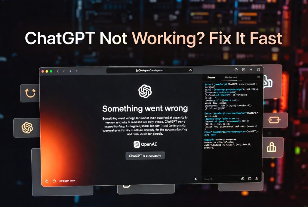 Something went wrong, ChatGPT Not Responding