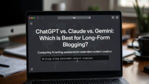 ChatGPT vs. Claude vs. Gemini for blogging