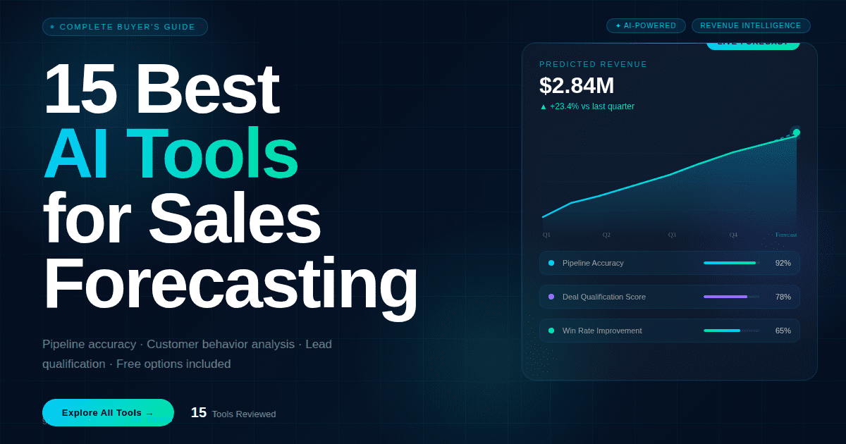 AI Tools for Sales Forecasting