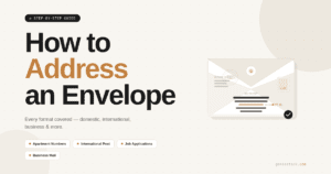 write address on envelope