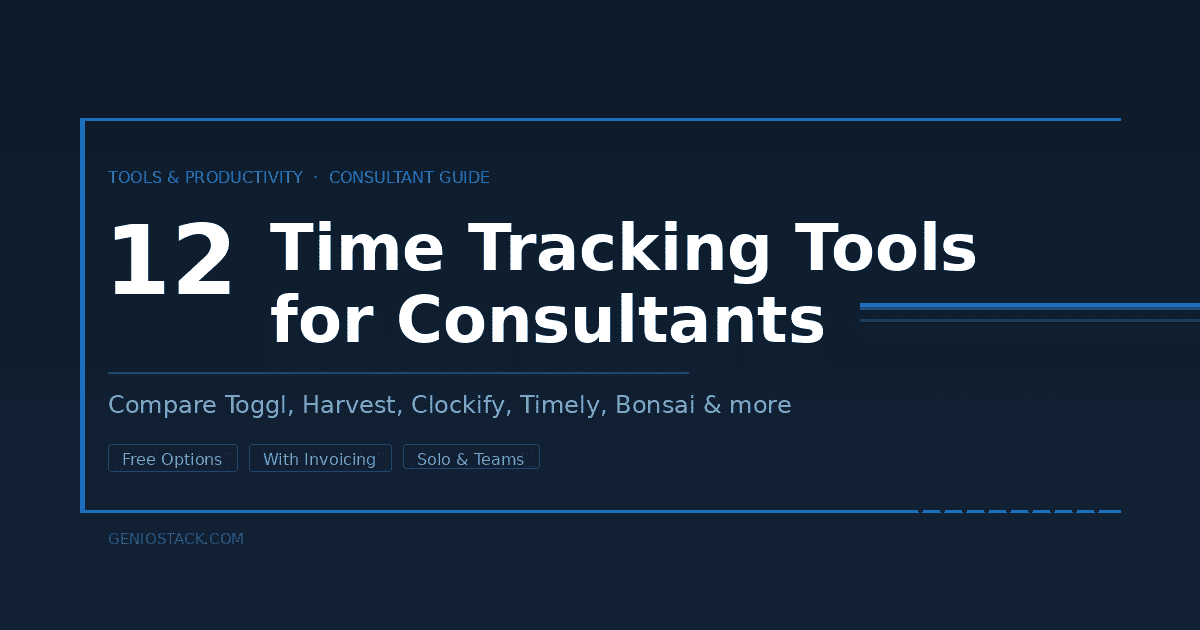 Time Tracking Tools for Consultants